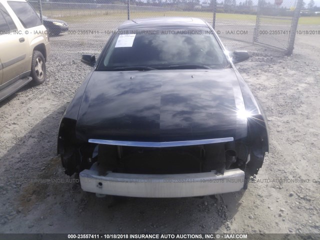 1G6DC67A260207270 - 2006 CADILLAC STS BLACK photo 6