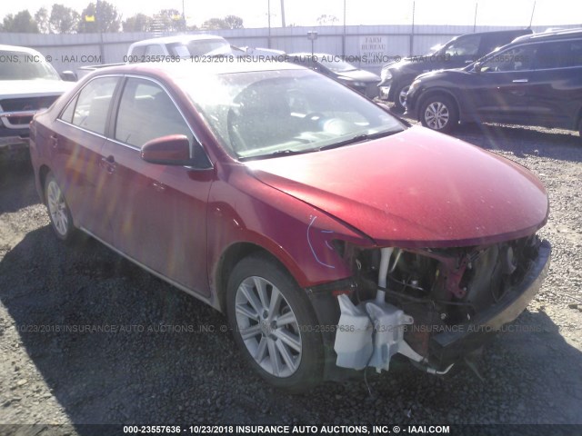 4T4BF1FK1CR245040 - 2012 TOYOTA CAMRY SE/LE/XLE 红色 照片 1