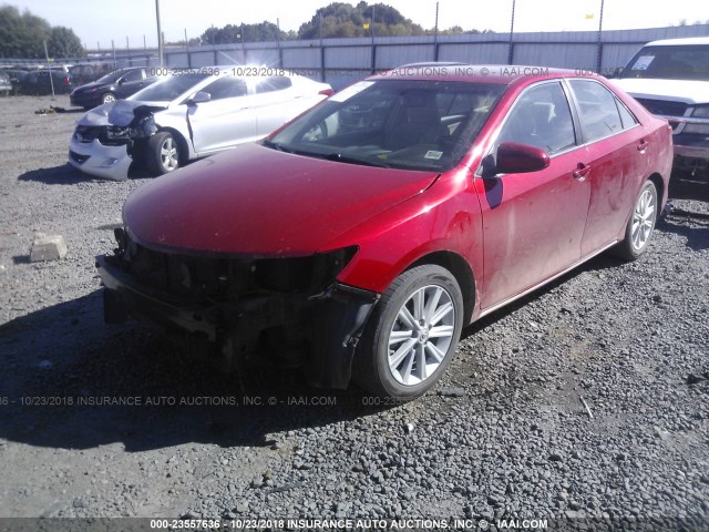 4T4BF1FK1CR245040 - 2012 TOYOTA CAMRY SE/LE/XLE 红色 照片 2