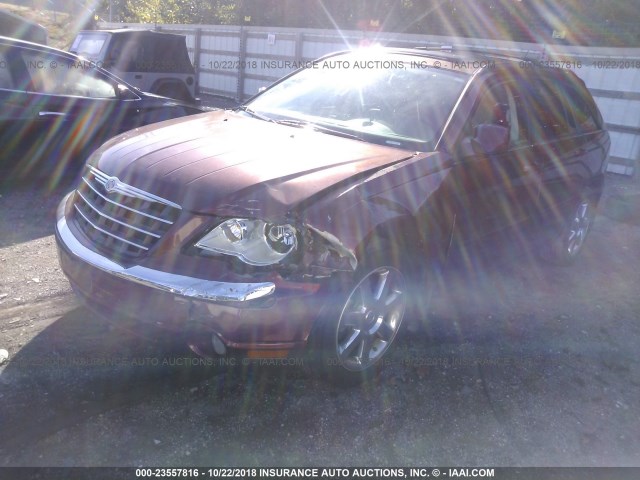 2A8GM78X77R123879 - 2007 CHRYSLER PACIFICA LIMITED BROWN photo 2