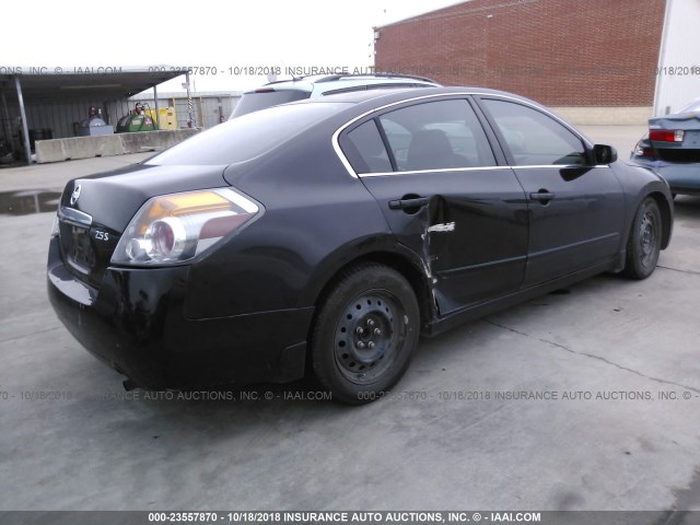 1N4AL21E98C172786 - 2008 NISSAN ALTIMA 2.5/2.5S BLACK photo 4