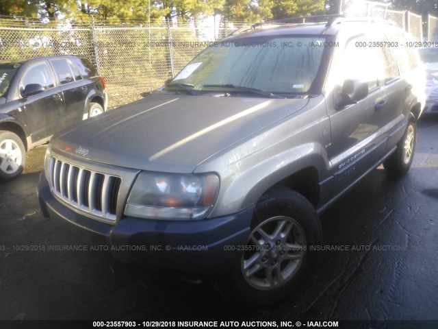 1J4GW48S44C413449 - 2004 JEEP GRAND CHEROKEE LAREDO/COLUMBIA/FREEDOM 灰色 照片 2