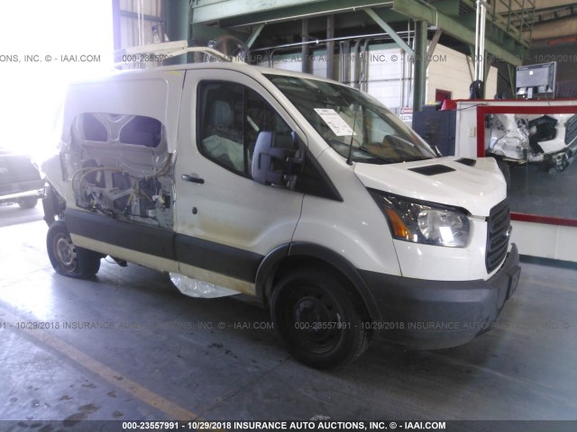 1FTYE1YM6GKB44443 - 2016 FORD TRANSIT T-150 WHITE photo 1