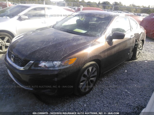 1HGCT1B39DA009573 - 2013 HONDA Accord LX-S BROWN photo 2