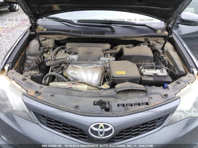 4T1BF1FK2DU231255 - 2013 TOYOTA CAMRY L/SE/LE/XLE 灰色 照片 10