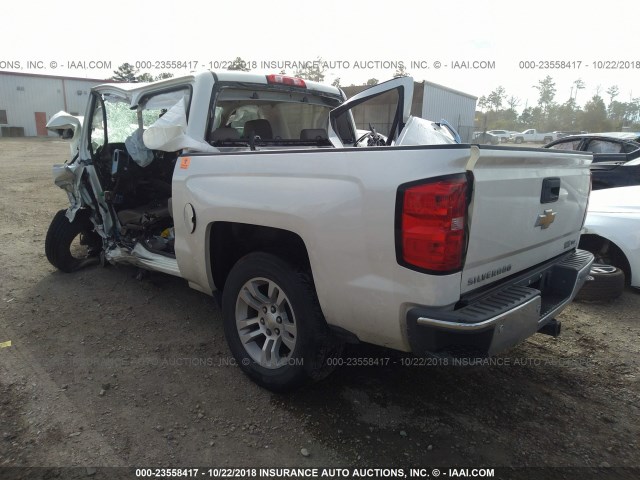 3GCPCSEC7EG326109 - 2014 CHEVROLET SILVERADO C1500 LTZ WHITE photo 3