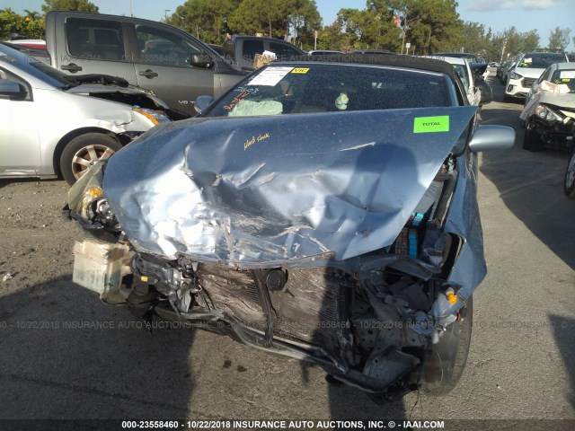 4T1FA38P46U072603 - 2006 TOYOTA CAMRY SOLARA SE/SLE Açıq mavi foto 6