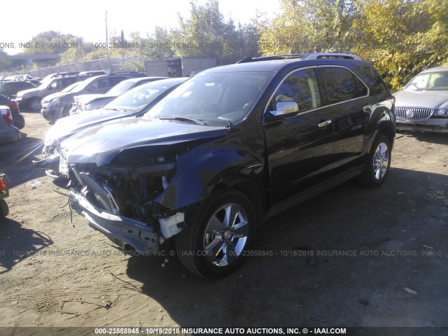 2GNALFEK7D6430802 - 2013 CHEVROLET EQUINOX LTZ GRAY photo 2