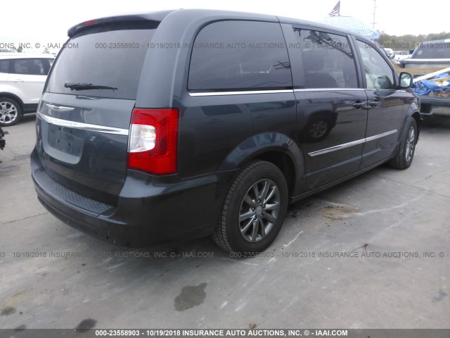 2C4RC1HG1ER467415 - 2014 CHRYSLER TOWN & COUNTRY S BLACK photo 4