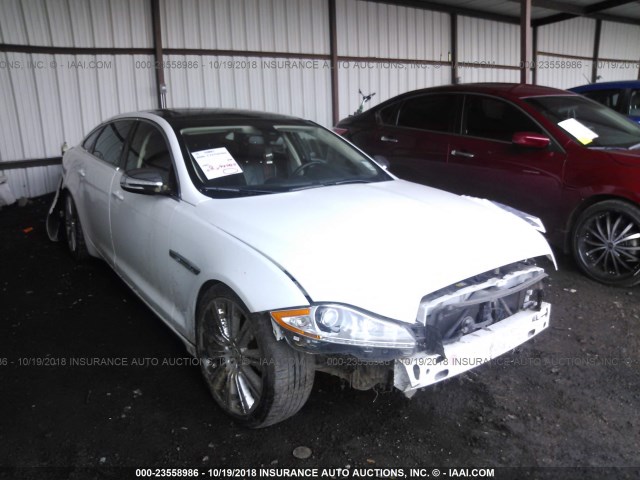 SAJWA2GB5CLV27806 - 2012 JAGUAR XJL WHITE photo 1