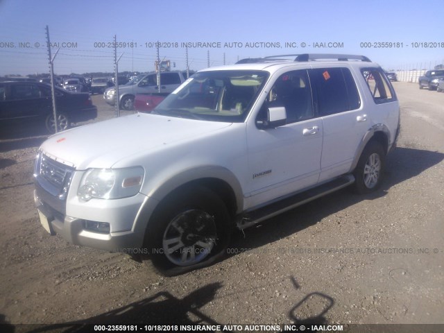 1FMEU64E96UA32686 - 2006 FORD EXPLORER EDDIE BAUER WHITE photo 2