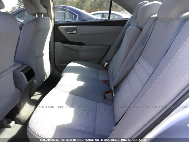 4T1BF1FK5GU252377 - 2016 TOYOTA CAMRY LE/XLE/SE/XSE SILVER photo 8