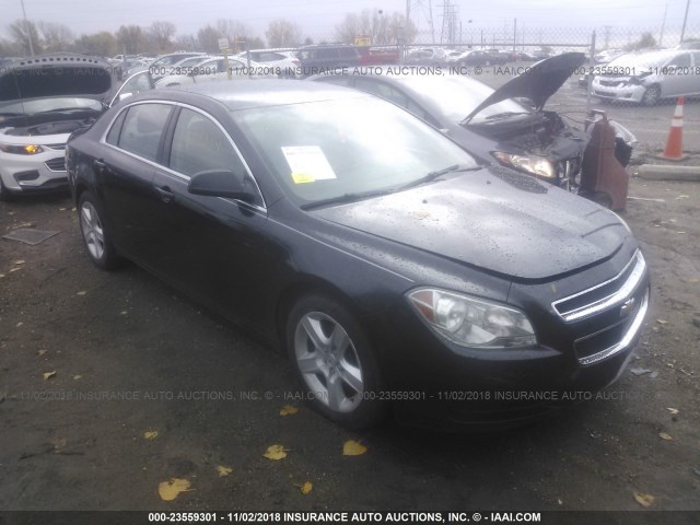 1G1ZB5E14BF255033 - 2011 CHEVROLET MALIBU LS BLACK photo 1