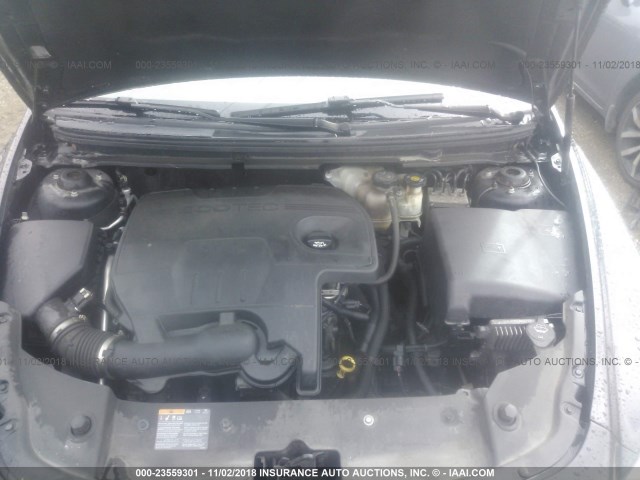 1G1ZB5E14BF255033 - 2011 CHEVROLET MALIBU LS BLACK photo 10