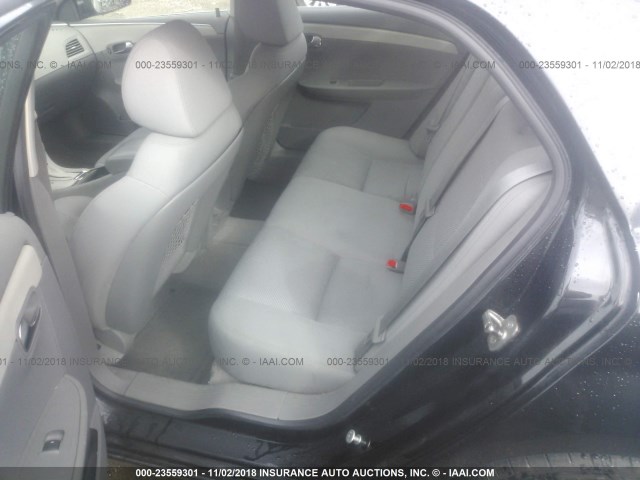 1G1ZB5E14BF255033 - 2011 CHEVROLET MALIBU LS BLACK photo 8