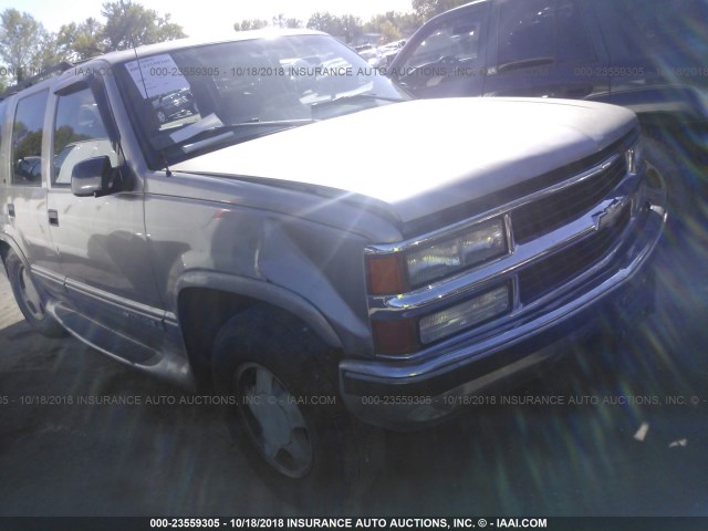 1GNEK13R2XJ305799 - 1999 CHEVROLET TAHOE K1500 BEIGE photo 1