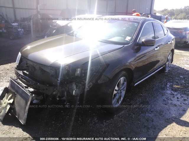 5J6TF1H51DL003330 - 2013 HONDA CROSSTOUR EXL ყავისფერი ფოტო 2