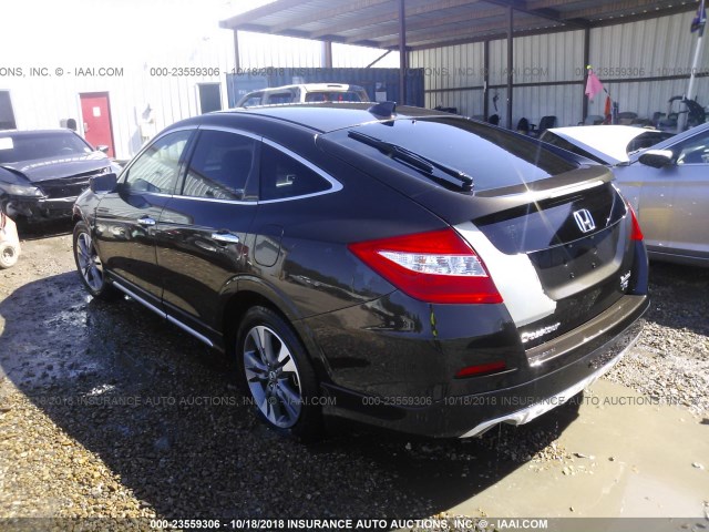 5J6TF1H51DL003330 - 2013 HONDA CROSSTOUR EXL ყავისფერი ფოტო 3