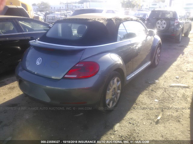 3VW5P7AT0EM806361 - 2014 VOLKSWAGEN BEETLE Pewter photo 4