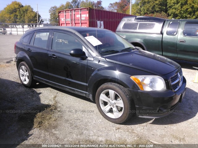 1B3CB3HA4BD120953 - 2011 DODGE CALIBER MAINSTREET BLACK photo 1