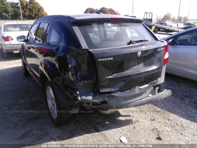 1B3CB3HA4BD120953 - 2011 DODGE CALIBER MAINSTREET BLACK photo 6