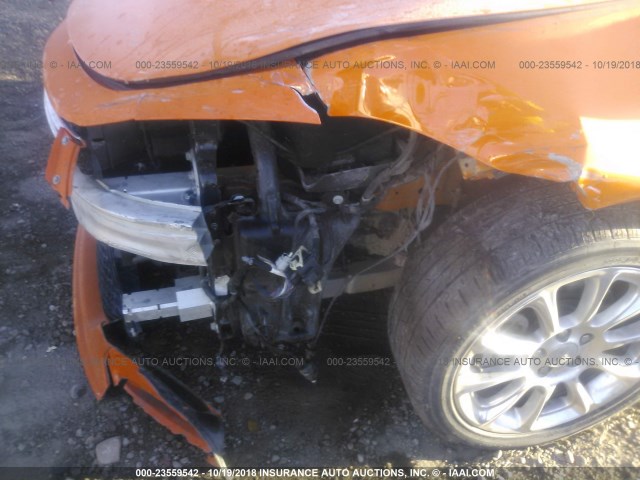 1C3CDFCH6DD319699 - 2013 DODGE DART LIMITED/R/T ORANGE photo 6