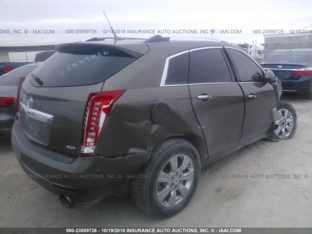 3GYFNBE31ES635703 - 2014 CADILLAC SRX LUXURY COLLECTION GOLD photo 4