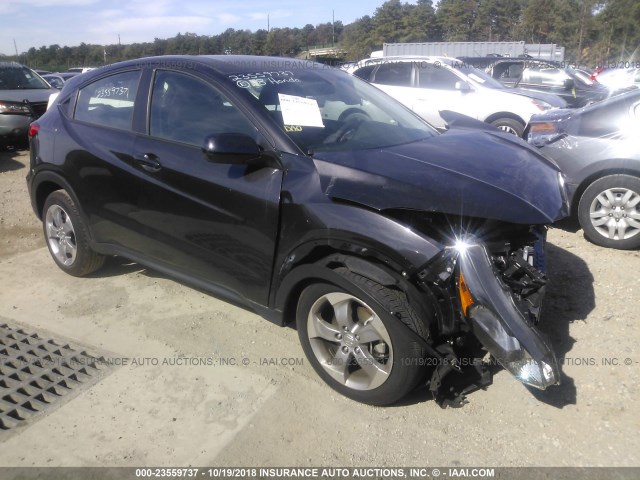 3CZRU6H38JG717721 - 2018 HONDA HR-V LX GRAY photo 1