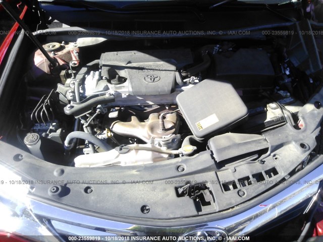 4T1BF1FKXDU688086 - 2013 TOYOTA CAMRY L/SE/LE/XLE Qırmızı foto 10