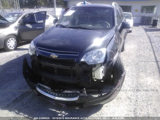 3GNAL4EK4DS584938 - 2013 CHEVROLET CAPTIVA LTZ BLACK photo 6