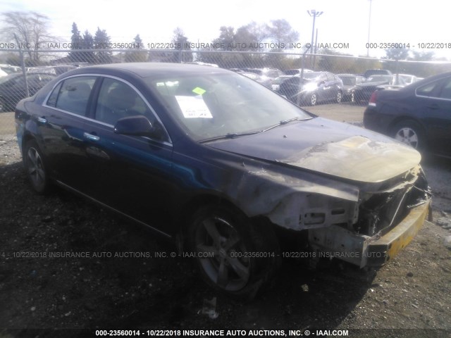 1G1ZC5E19BF251427 - 2011 CHEVROLET MALIBU 1LT BLUE photo 1