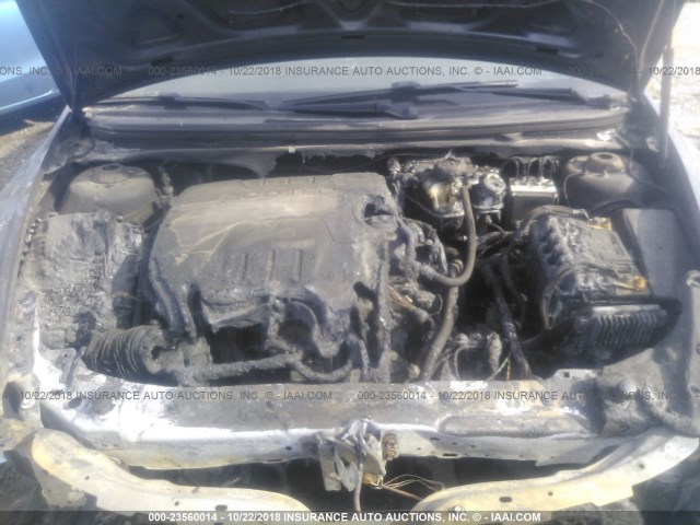 1G1ZC5E19BF251427 - 2011 CHEVROLET MALIBU 1LT BLUE photo 10