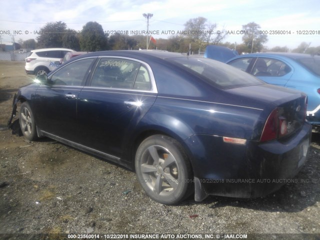 1G1ZC5E19BF251427 - 2011 CHEVROLET MALIBU 1LT BLUE photo 3