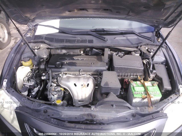 4T1BE46K17U059194 - 2007 TOYOTA CAMRY NEW GENERAT CE/LE/XLE/SE GRAY photo 10