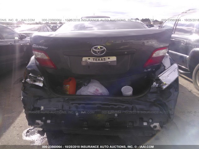 4T1BE46K17U059194 - 2007 TOYOTA CAMRY NEW GENERAT CE/LE/XLE/SE GRAY photo 6