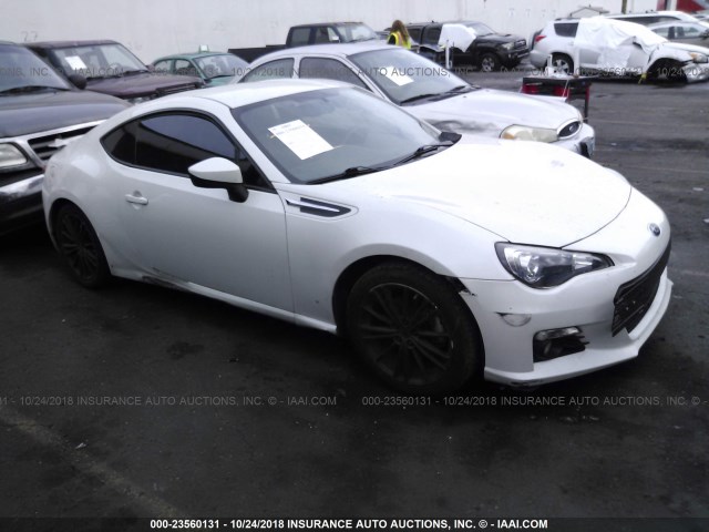 JF1ZCAC13D1603121 - 2013 SUBARU BRZ 2.0 LIMITED WHITE photo 1