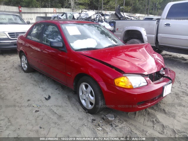 JM1BJ221XX0156936 - 1999 MAZDA PROTEGE ES 红色 照片 1
