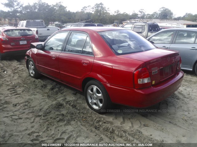 JM1BJ221XX0156936 - 1999 MAZDA PROTEGE ES 红色 照片 3