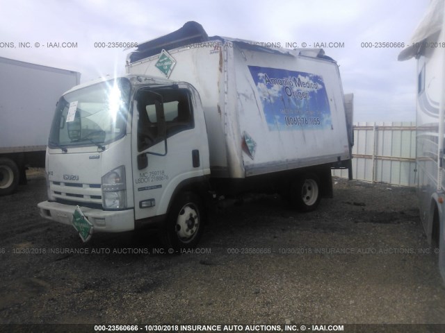 54DC4W1B7CS800030 - 2012 ISUZU NPR HD WHITE photo 2