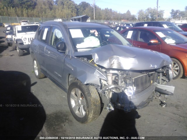 1C4NJCBA9GD641709 - 2016 JEEP COMPASS SPORT GRAY photo 1