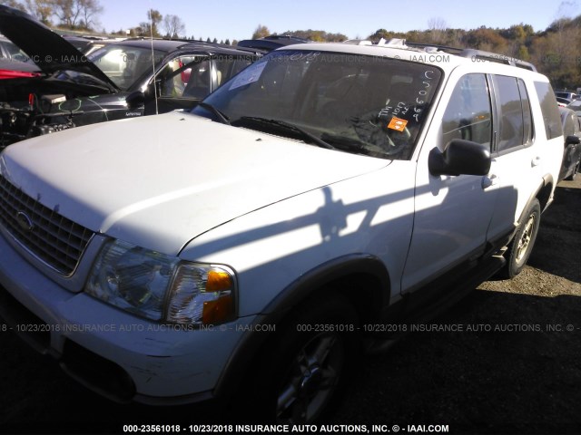 1FMZU74W72ZC50669 - 2002 FORD EXPLORER EDDIE BAUER WHITE photo 2