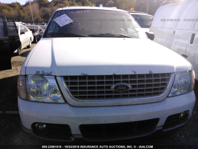 1FMZU74W72ZC50669 - 2002 FORD EXPLORER EDDIE BAUER WHITE photo 6