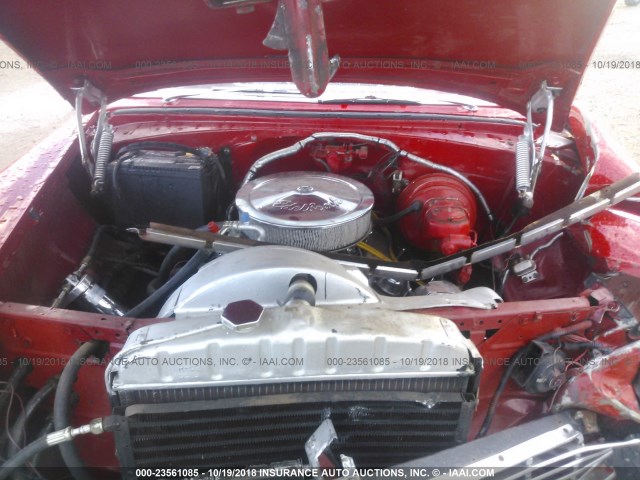 VC56S113350 - 1956 CHEVROLET C/K1500 CLASSIC  RED photo 10