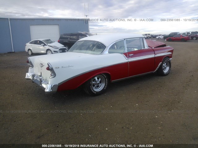 VC56S113350 - 1956 CHEVROLET C/K1500 CLASSIC  RED photo 4