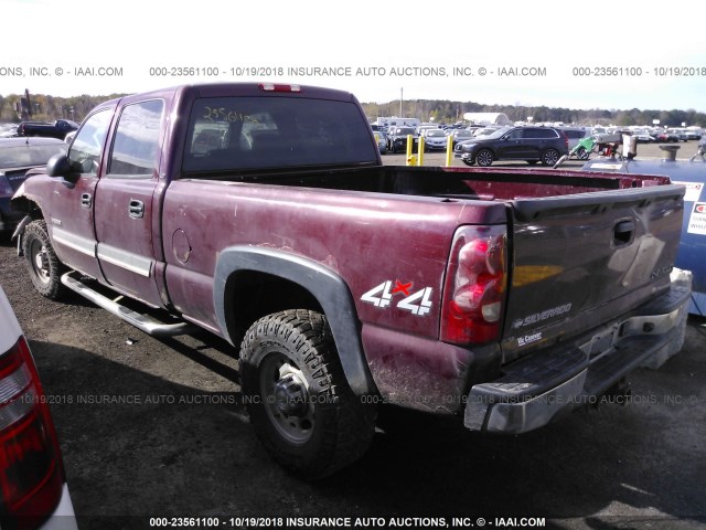 1GCGK13U83F231369 - 2003 CHEVROLET SILVERADO K1500 HEAVY DUTY MAROON photo 3