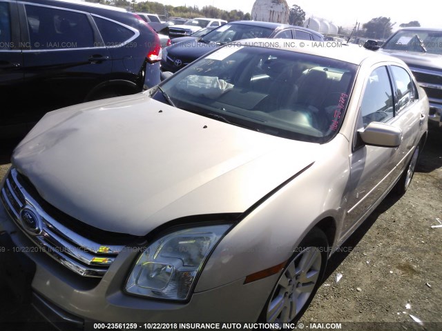 3FAHP08117R208139 - 2007 FORD FUSION SEL GOLD photo 2