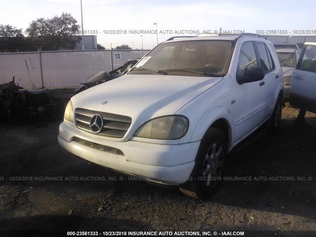 4JGAB72E7XA063791 - 1999 MERCEDES-BENZ ML 430 WHITE photo 6