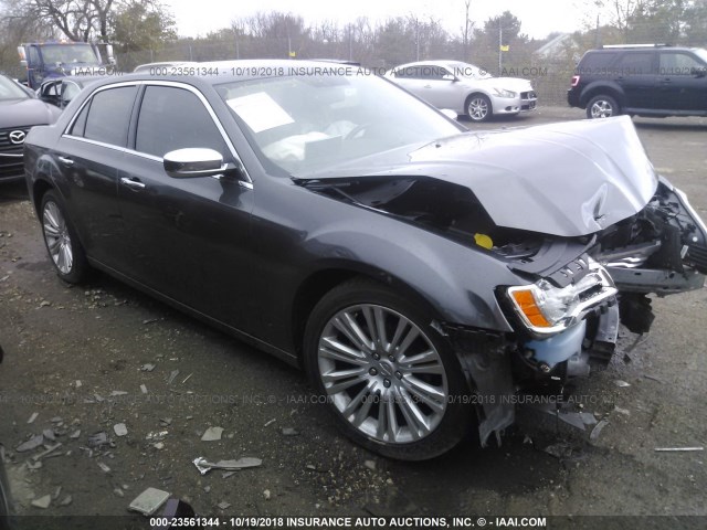 2C3CCAEG5DH600437 - 2013 CHRYSLER 300C GRAY photo 1