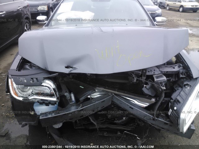 2C3CCAEG5DH600437 - 2013 CHRYSLER 300C GRAY photo 10