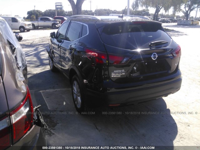 JN1BJ1CP1JW161382 - 2018 NISSAN ROGUE SPORT S/SV/SL BLACK photo 3